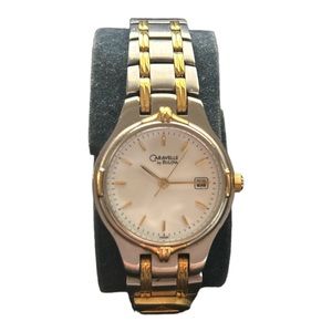 Caravelle By Bulova Women's Dress Watch Two Tone Roman